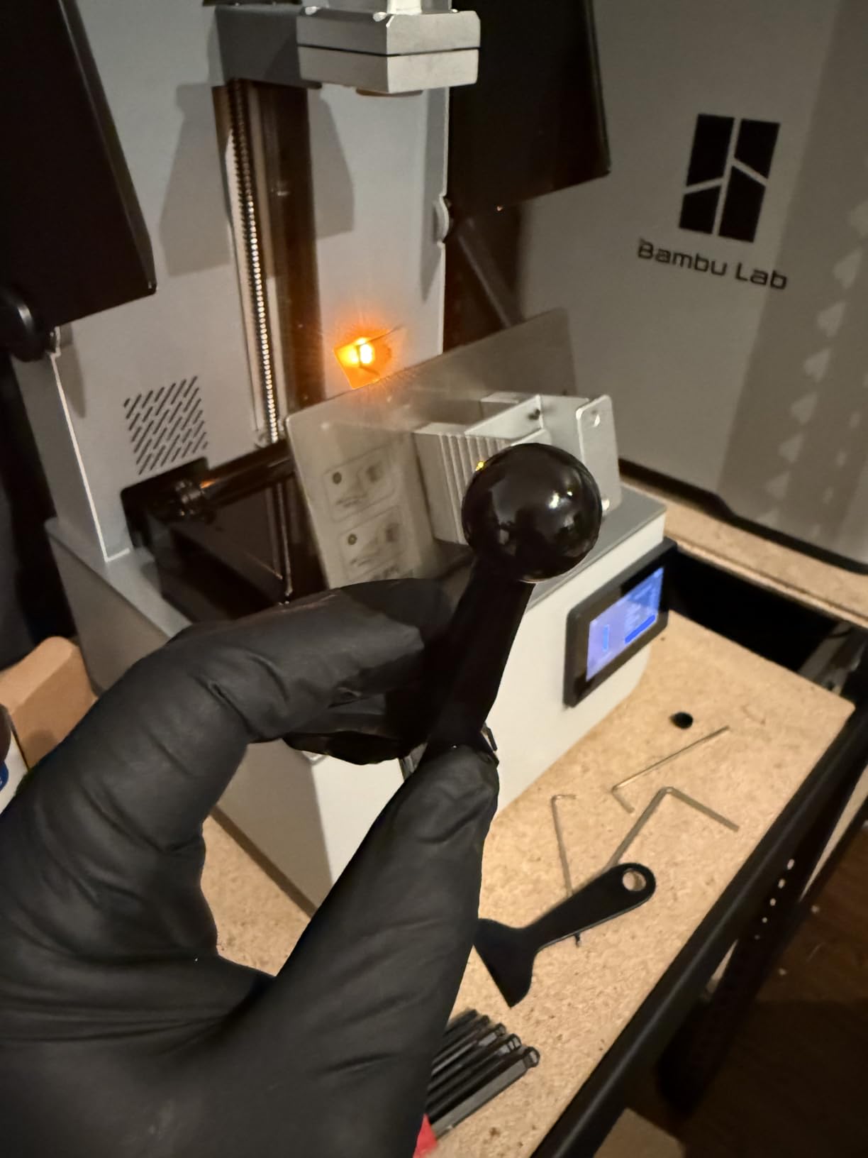 ANYCUBIC Photon P1 14K Resin 3D Printer with Auto-Leveling | Large Build Size customer photo 1