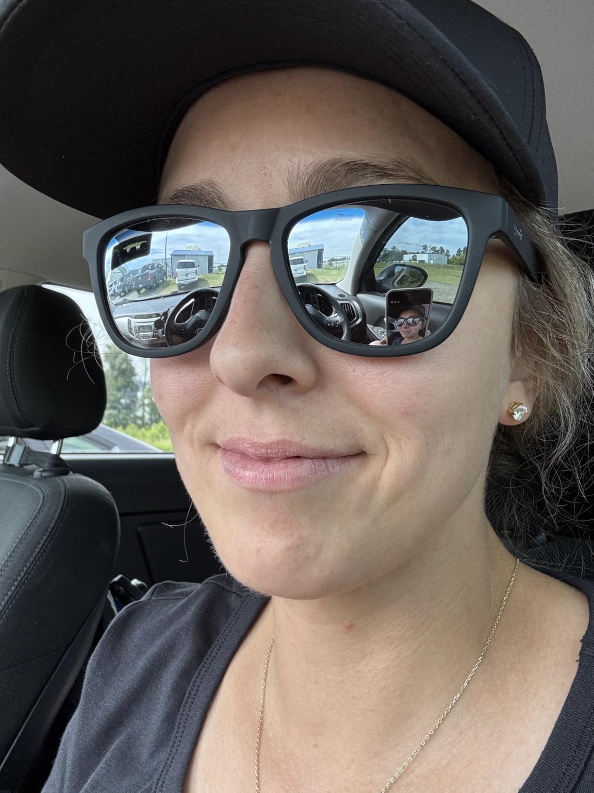 goodr Polarized Sunglasses, Medium Sized (OG), UV400 Protection, No Slip, No Bounce customer photo 2