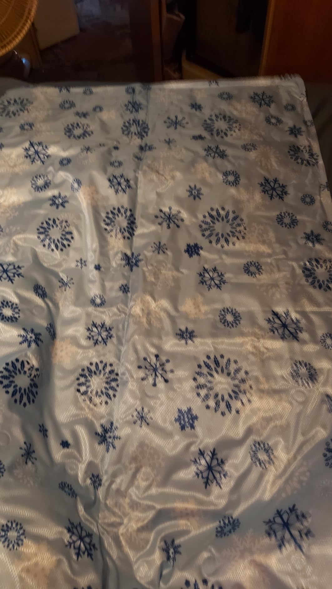 Drydiet Cooling Pad Mat for Bed, Gel, Snowflake, 60 X 20 Inch, Blue, White | Cooling Mattress for Hot Sleepers, Adult, Pets, Summer Heat Relief Gel Topper, No Water or Electricity, for Hot Flashes customer photo 1