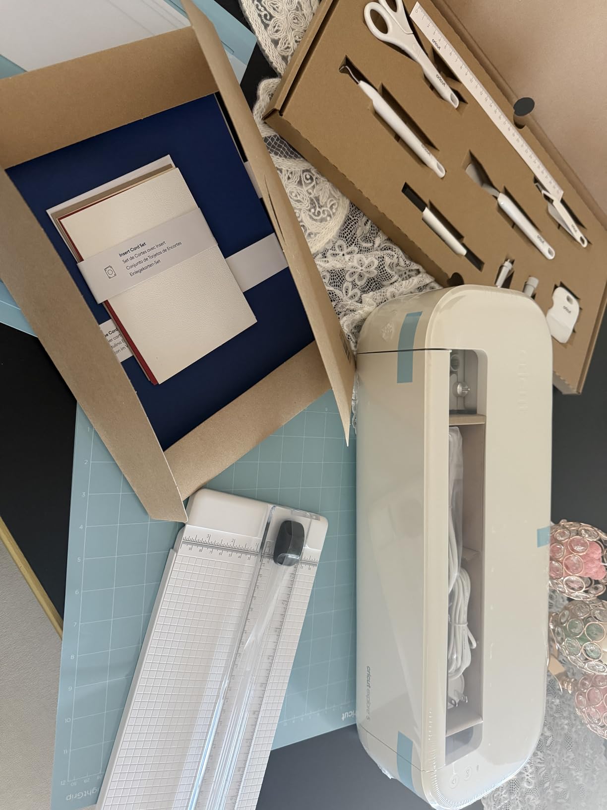 Cricut Explore 5 Essential Bundle + Digital Content, Taupe | Includes Supplies for 65 Projects + Bonus Digital Content - Works with 100+ Materials customer photo 2