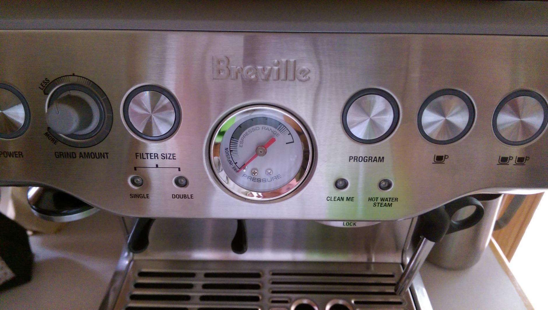 Breville BES870BTR Barista Express Espresso Machine, Black Truffle | Craft café-quality espresso shots, lattes and cappuccinos at home with this manual coffee maker with built-in grinder customer photo 1