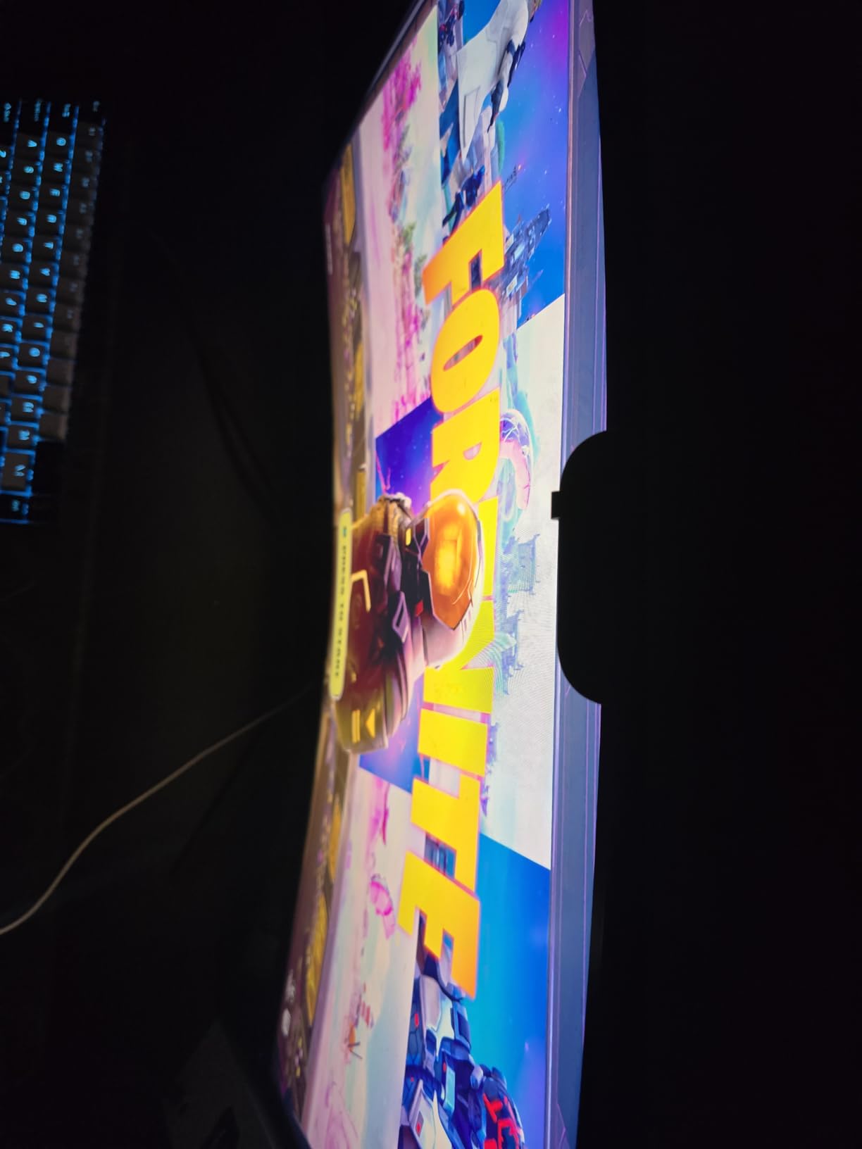 CRUA 45 Inch DQHD 240Hz Ultrawide Curved Gaming Monitor, 1500R, 5120x1440 32:9 VA, FreeSync, HDMI 2.1/DP 1.4 customer photo 1