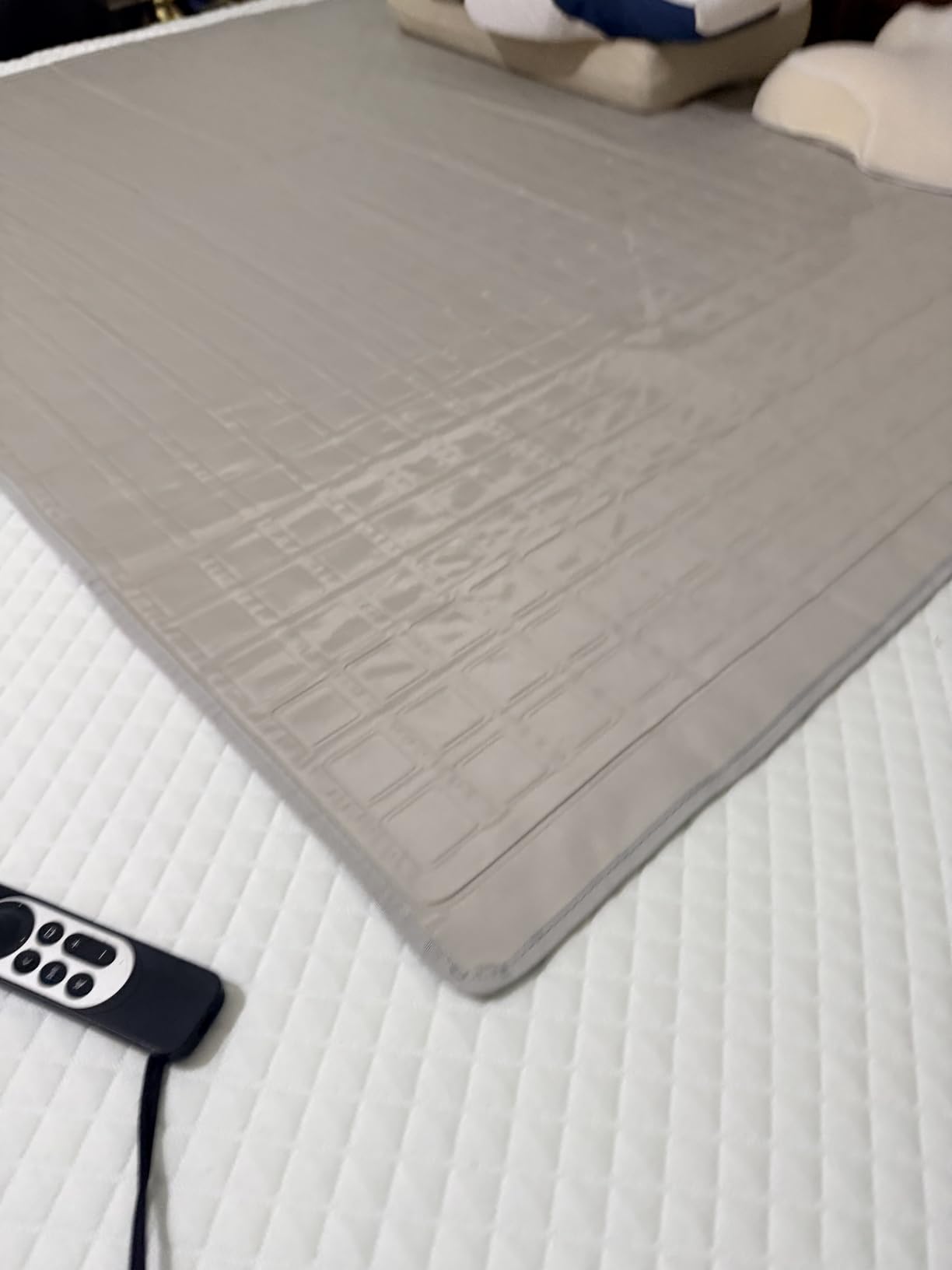 SAITRIO Cooling Mattress Pad, Active Hydro-Powered Bed Cooling System for Night Sweats, Menopause & Hot Sleepers - Ultra-Thin Mattress Topper, Quiet & Clean, Double/Full Size (55