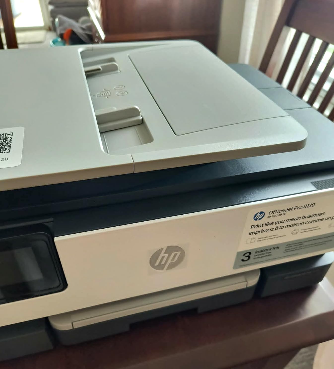 HP OfficeJet Pro 8125 Wireless All-in-One Color Inkjet Printer, Print, Scan, Copy, ADF, Duplex Printing Best-for-Home Office, 3 Month Trial of Instant Ink Included, AI-Capable (C2VJ4A) customer photo 1