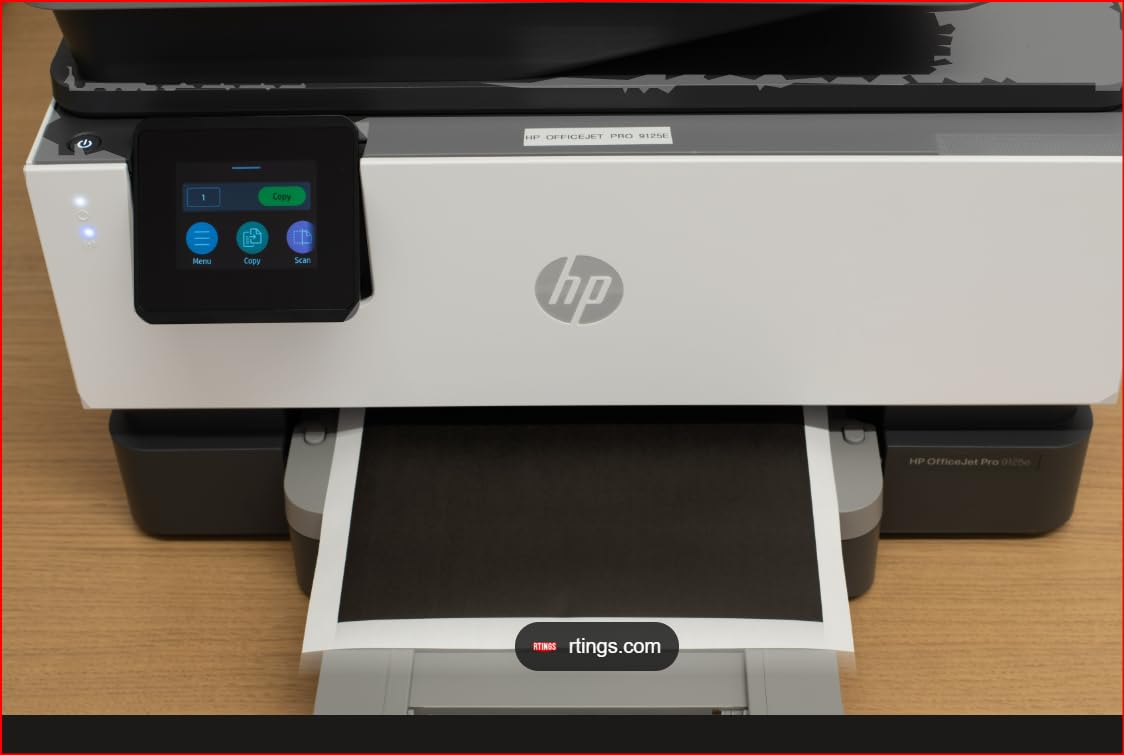 HP OfficeJet Pro 9125 Wireless All-in-One Color Inkjet Printer, Print, Scan, Copy, Fax, ADF, Duplex Print/Scan, Best-for-Office, 3 Month Trial of Instant Ink Included, AI-Capable customer photo 1