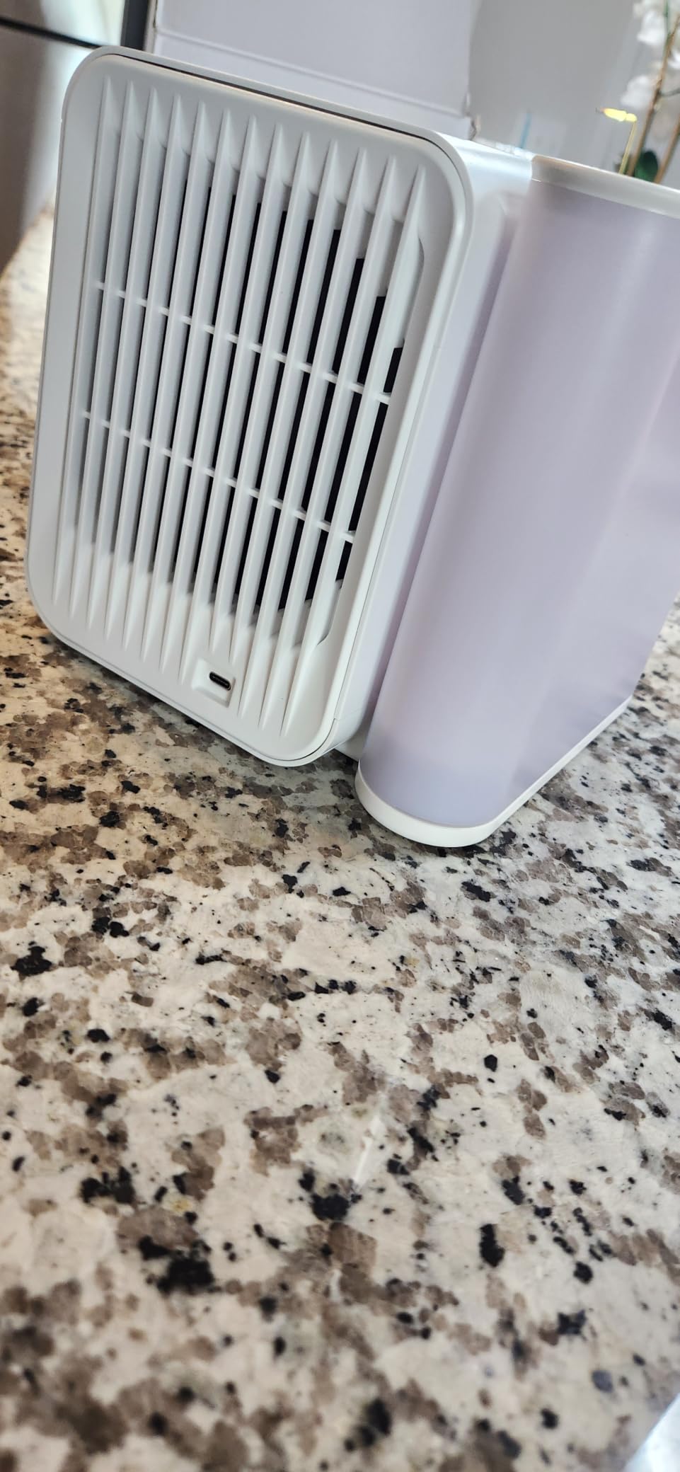 Portable Air Conditioners Fan: Air Conditioner, Ac Unit | Evaporative Air Cooler - Personal Mini Air Cooler with Timer & 7 Light Ac Unit for Bedroom Room Desktop Office (Paper White) customer photo 1
