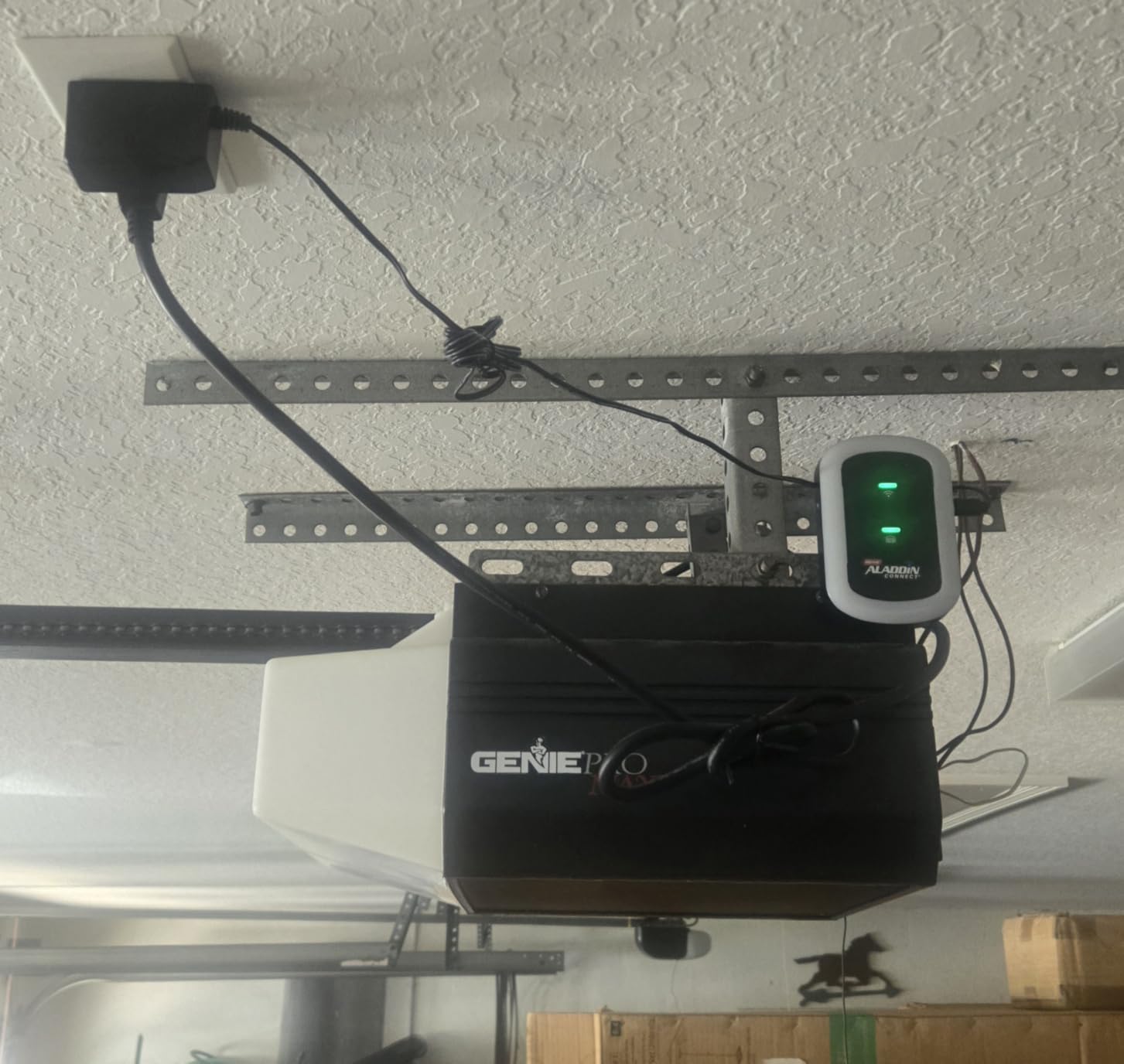 Genie Aladdin Connect Smart Garage Door Controller, Single Door Kit ALKT2-R customer photo 2