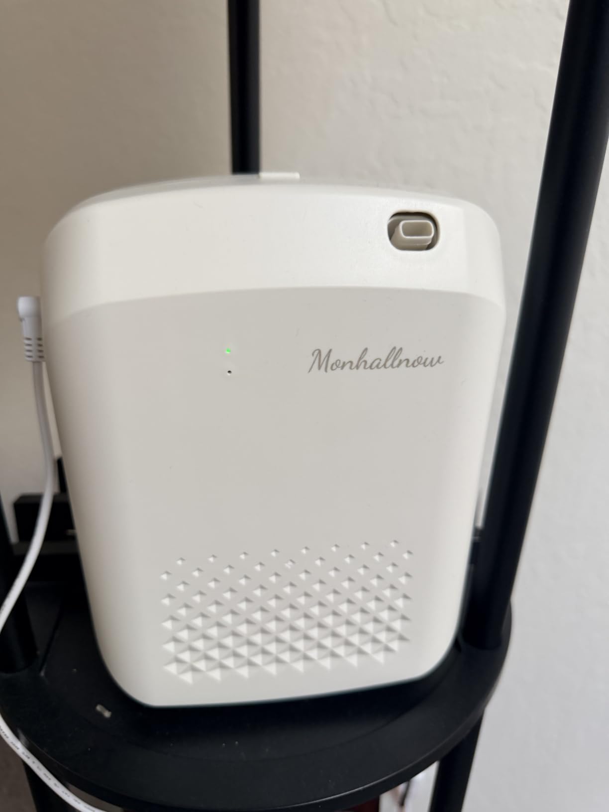Waterless Essential Oil Diffuser, 2500 Sq.Ft Coverage, Bluetooth App Control, No-Noise Wall-Mounted Aroma Diffuser, 400ml, Perfect for Home, Hotel & Office, Valentines Day Gift, White customer photo 1