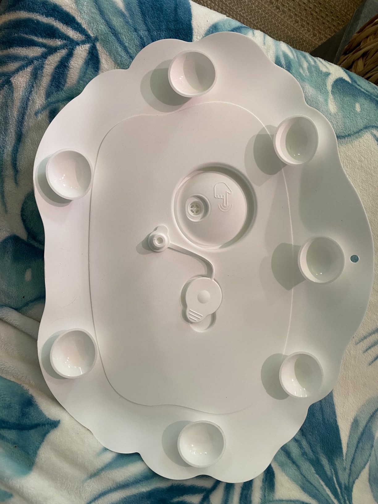 Bath Pillow for Tub, Inflatable Silicone Bathtub Pillow for Head & Neck Support, Adjustable 0-2.3