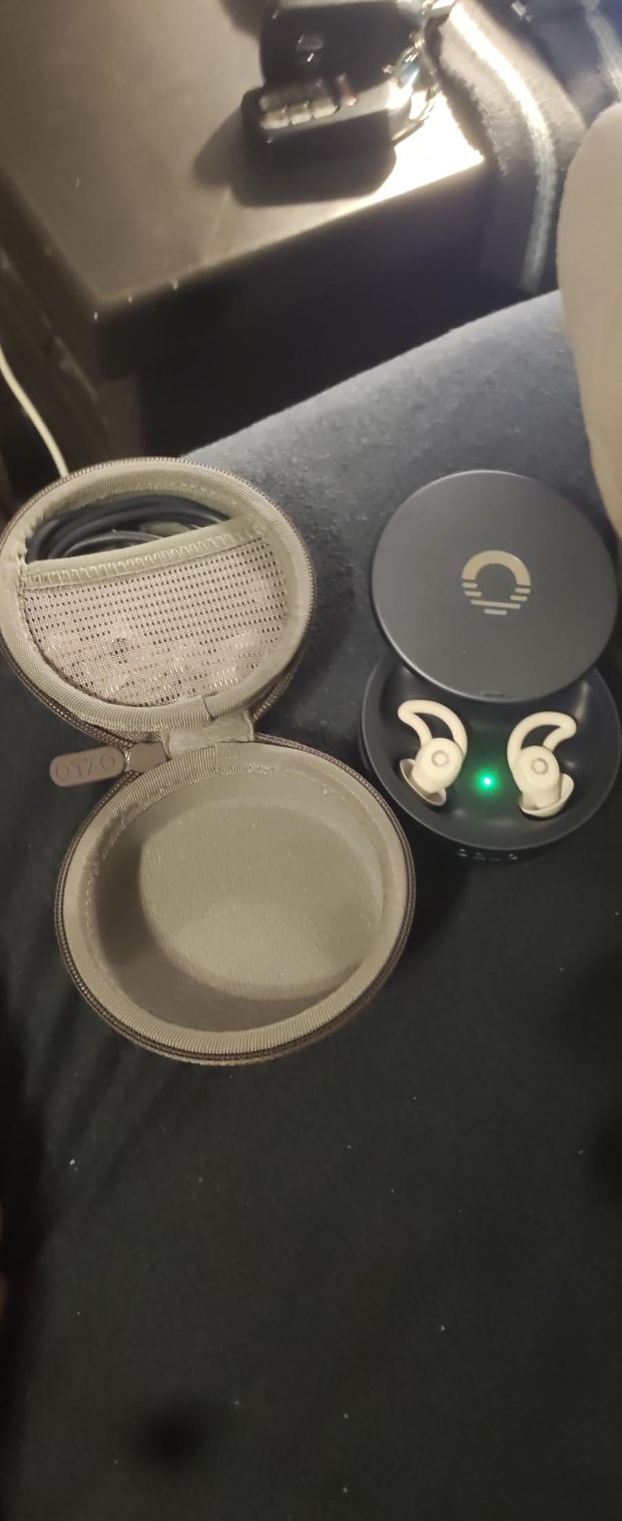 Ozlo Sleepbuds 2 - Sleep Earbuds for Side Sleepers, All-Night Snore Masking | For side sleepers: stays in place, snore masking, 14-hr battery, 50+ sleep sounds, sleep timer, gentle in-ear alarm customer photo 2