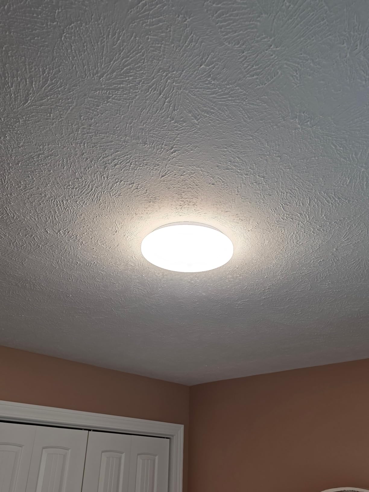 SwitchBot RGBICWW Ceiling Light 12 Inch, Matter Certified LED Flush Mount Light Fixture, 2000LM, No Hub Required, 2700K-6500K Dimmable, Works with Apple Home and Alexa, CRI 90+, for Bedroom Kitchen customer photo 2