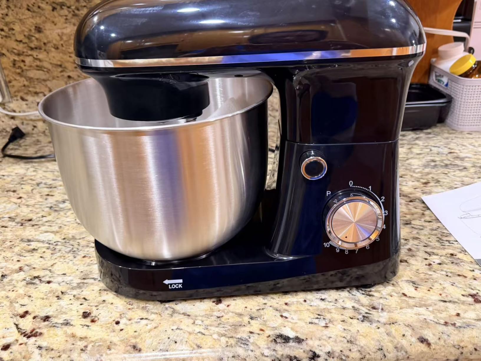 OLIXIS 4.2 Qt Stand Mixer, 10-Speed Tilt-Head Electric Mixer for Baking | Include Dough Hook, Whisk, Flat Beater & Splash Lid, 10 Speeds Handle Cakes, Cookies & Bread Dough, Compact, Easy-Clean Bowl customer photo 2