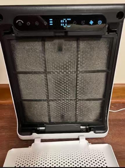 FreAire Air Purifiers for Home Large Room Up to 2600 Ft², HAP605, White | HEPA Air Purifier with Washable Filter and Real-Time PM2.5 Display, 20 dB Sleep Mode, Turbo Mode for Pet Hair, Dust & Smoke customer photo 2