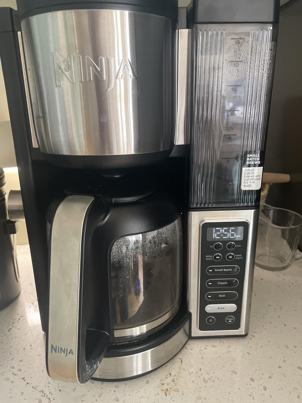 Ninja Fresh Brew Coffee Maker, 14 Cup Glass Carafe, Stainless, CE451AMZ | Programmable, Classic & Rich brew, 70-oz. Removable Water Reservoir, Small Batch, 24-hr Delay Brew, Adjustable Warming Plate customer photo 2