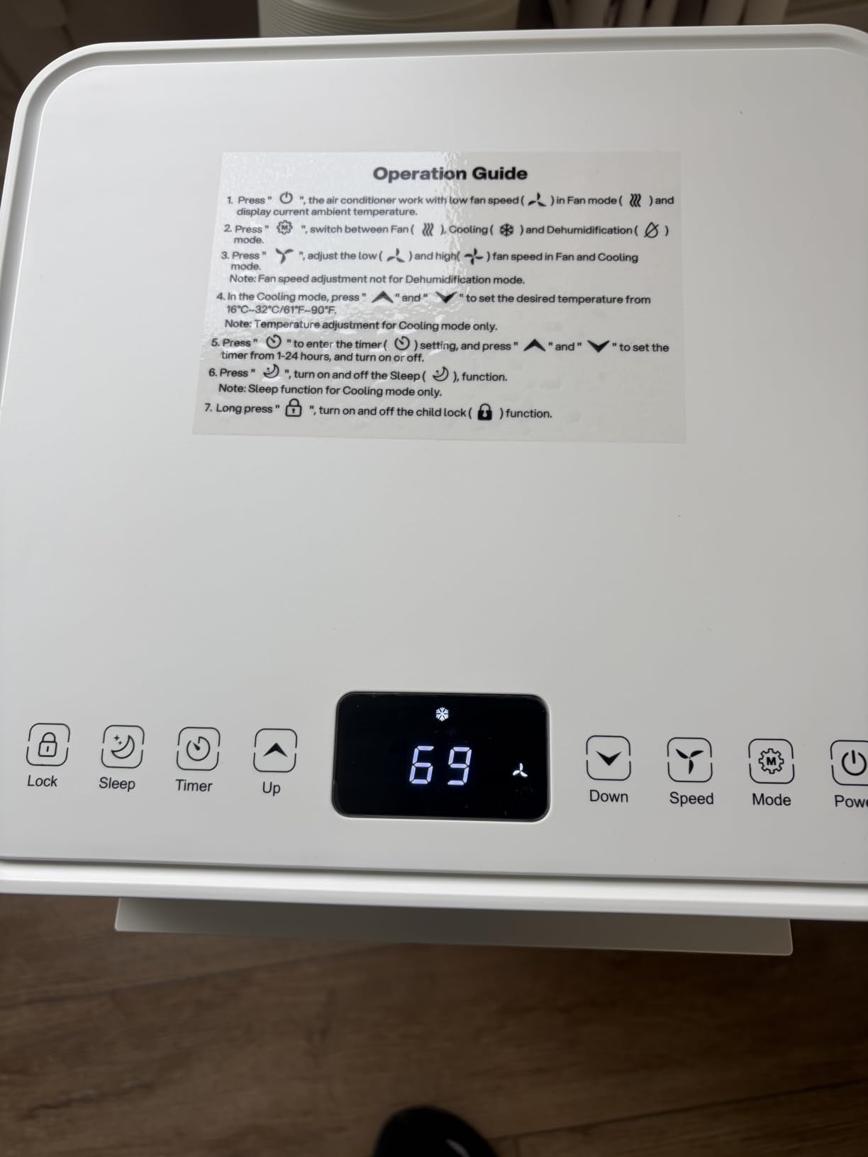 Portable Air Conditioners, 8000 BTU Quiet Air Conditioner with WiFi/App Control, 24H Timer, Dehumidifier, Fan, Cooling, Sleep Modes 4-in-1 AC Unit for Room with Window Kit, for Bedroom/Office, White customer photo 2