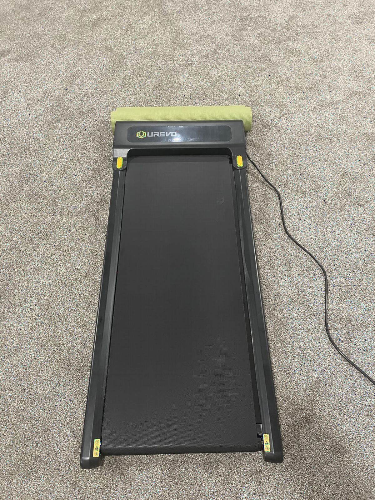 UREVO Smart Walking Pad, Standing Desk Treadmill with Double Shock Absorption, Quiet Operation, Workout APP with Track Insights and MIIT Mode, Plug and Play, Remote or APP Control for Home Office customer photo 2