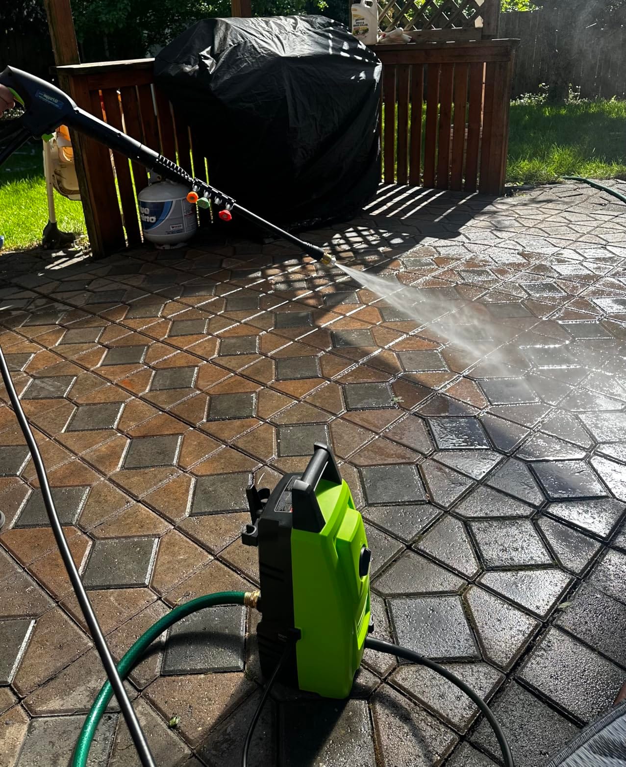 Gas Pressure Washer 4200 PSI Gas Power Washer 4.0 GPM 212CC Commercial High Powered Pressure Washer, with Spray Gun and Extension Wand, 5 Quick Connect Nozzles, Copper Pump customer photo 1
