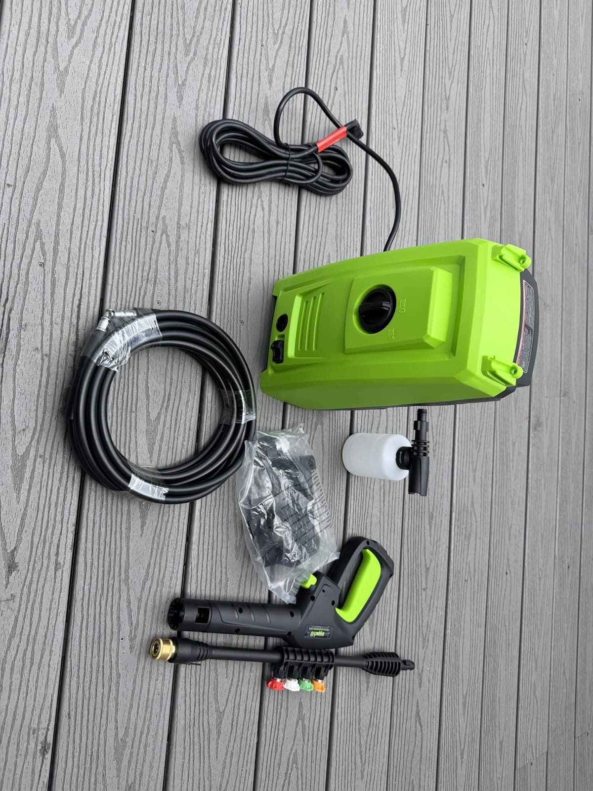 Gas Pressure Washer 4200 PSI Gas Power Washer 4.0 GPM 212CC Commercial High Powered Pressure Washer, with Spray Gun and Extension Wand, 5 Quick Connect Nozzles, Copper Pump customer photo 2