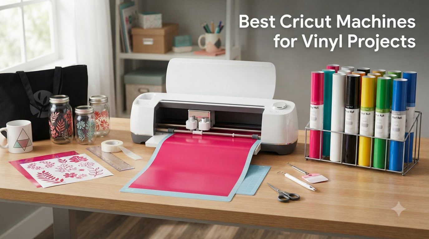 Best Cricut Machines for Vinyl Projects