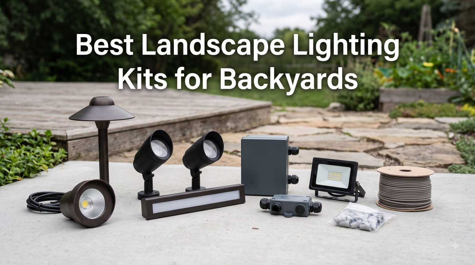 Best Landscape Lighting Kits for Backyards