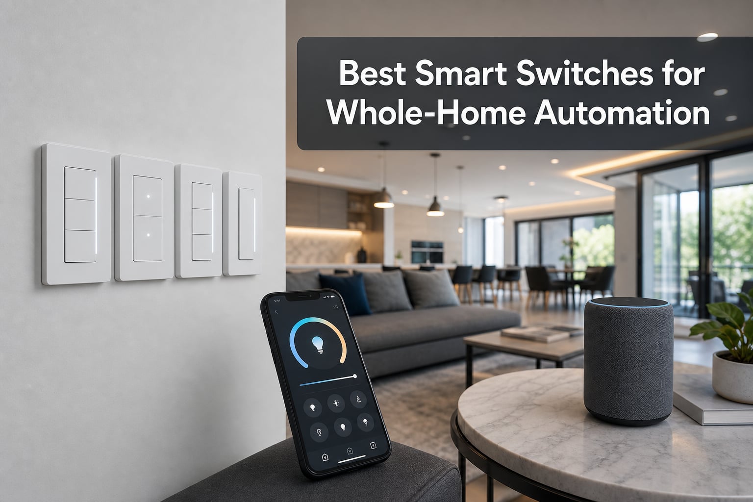 Best Smart Switches for Whole-Home Automation