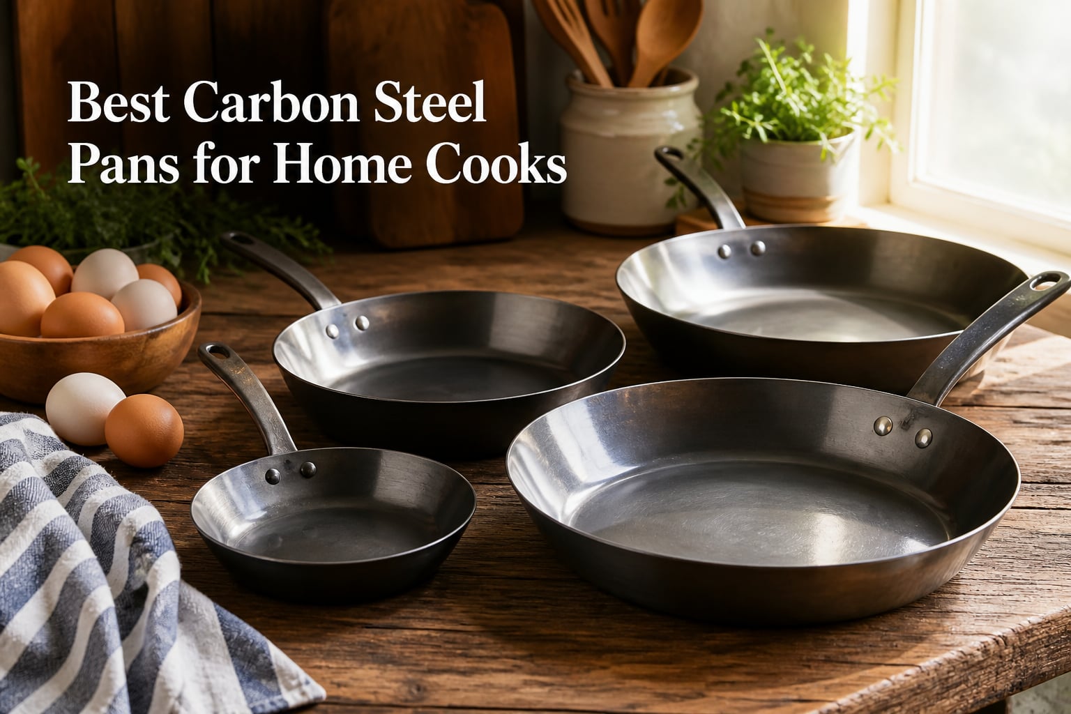 Best Carbon Steel Pans for Home Cooks