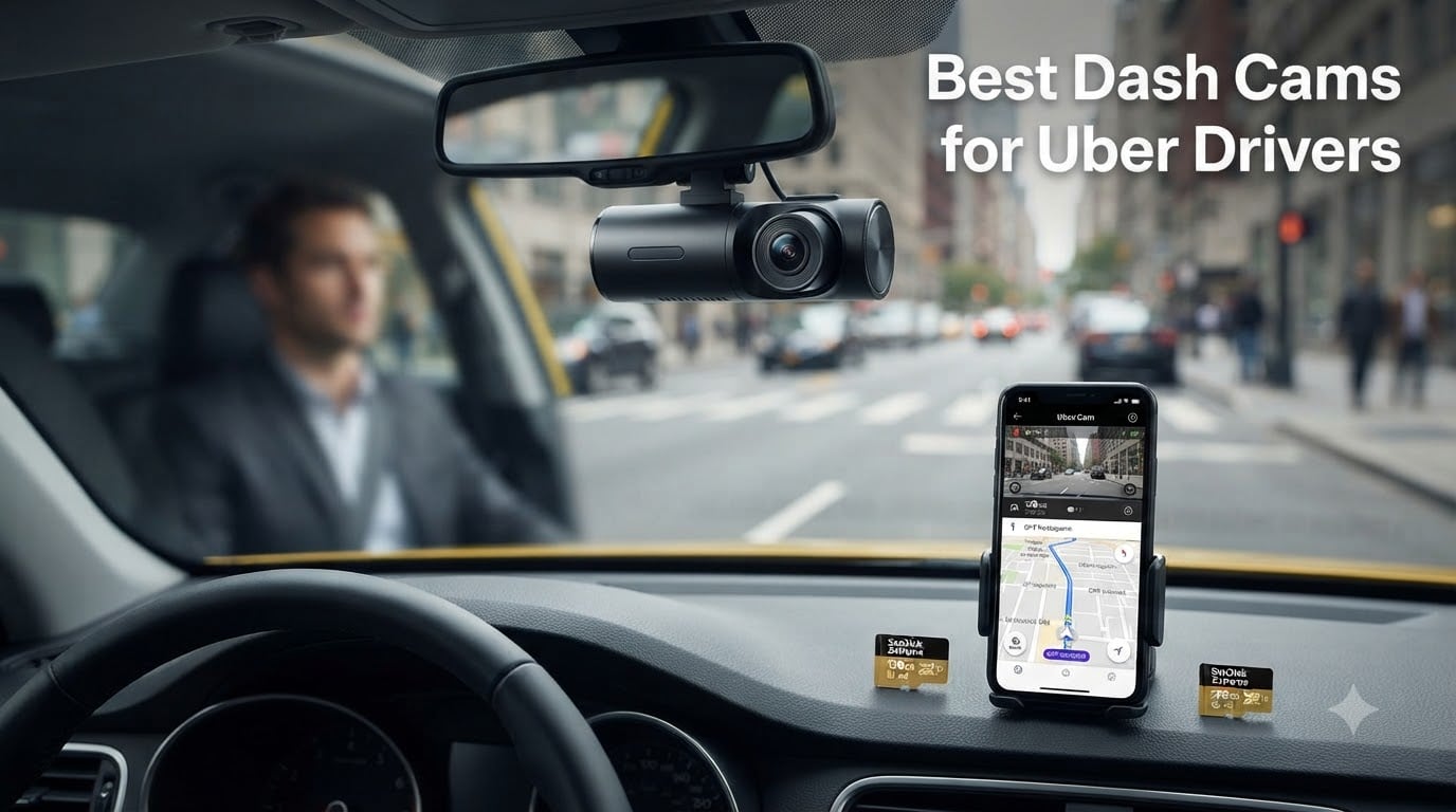 Best Dash Cams for Uber Drivers