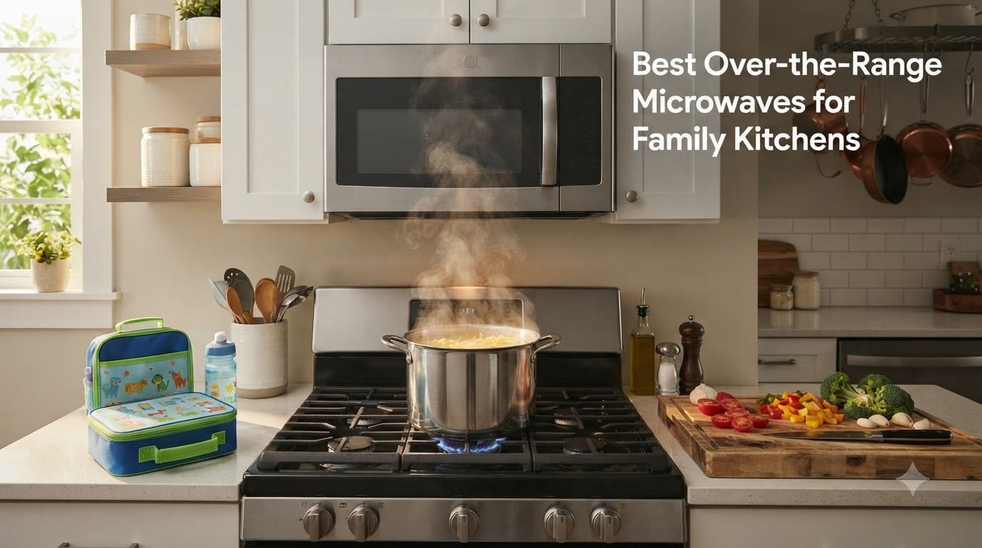 Best Over-the-Range Microwaves for Family Kitchens