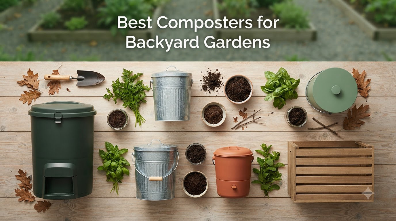 Best Composters for Backyard Gardens