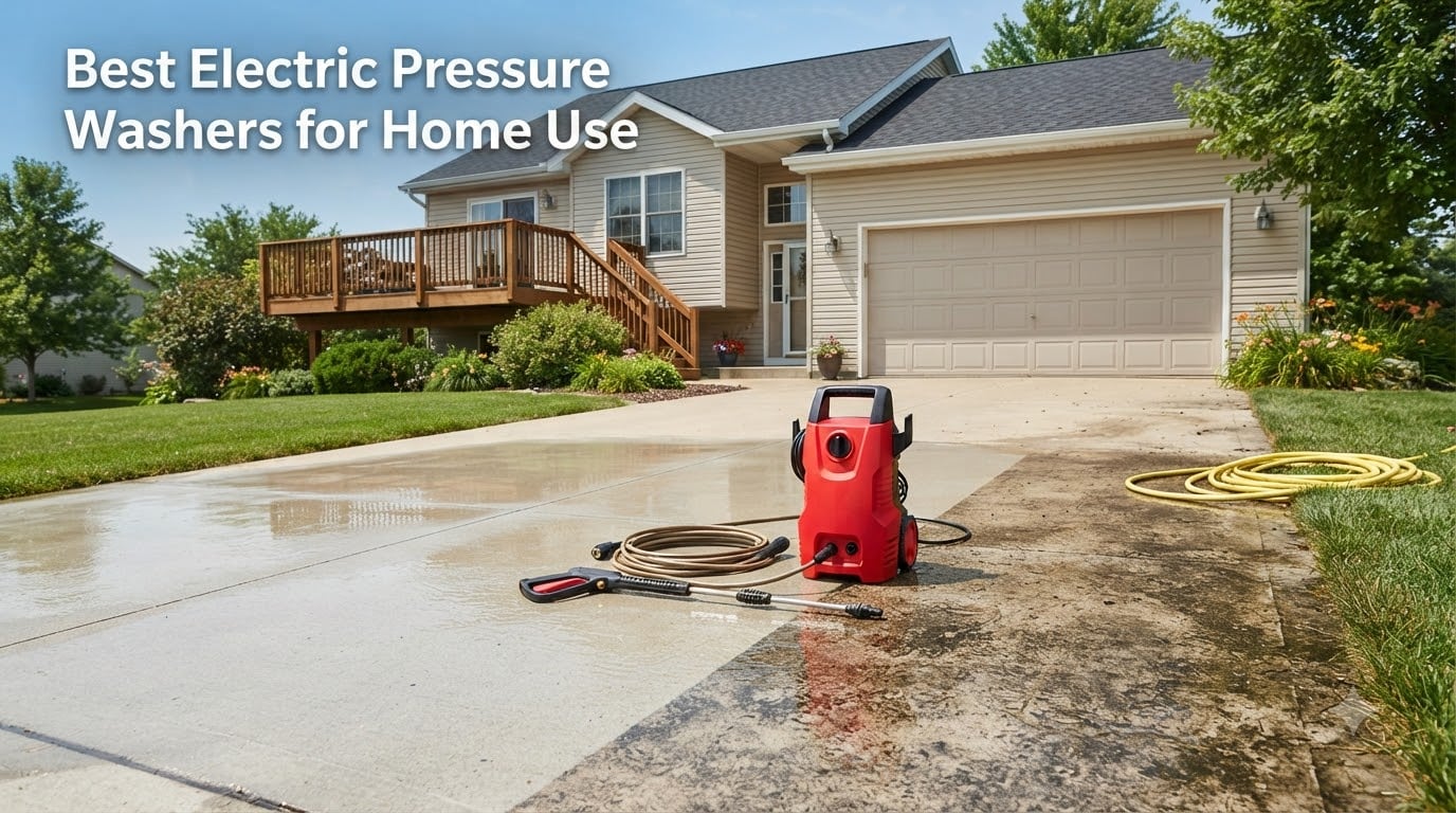 Best Electric Pressure Washers for Home Use