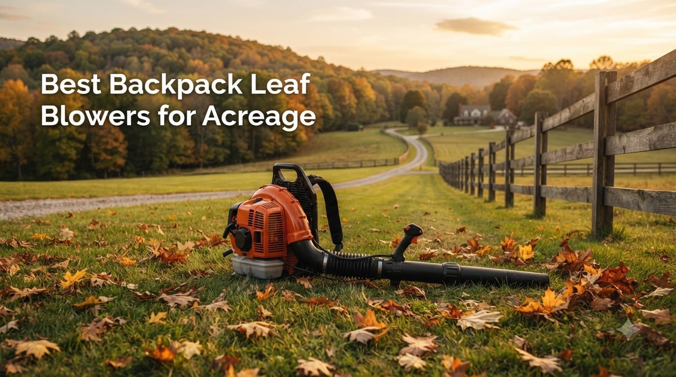 Best Backpack Leaf Blowers for Acreage
