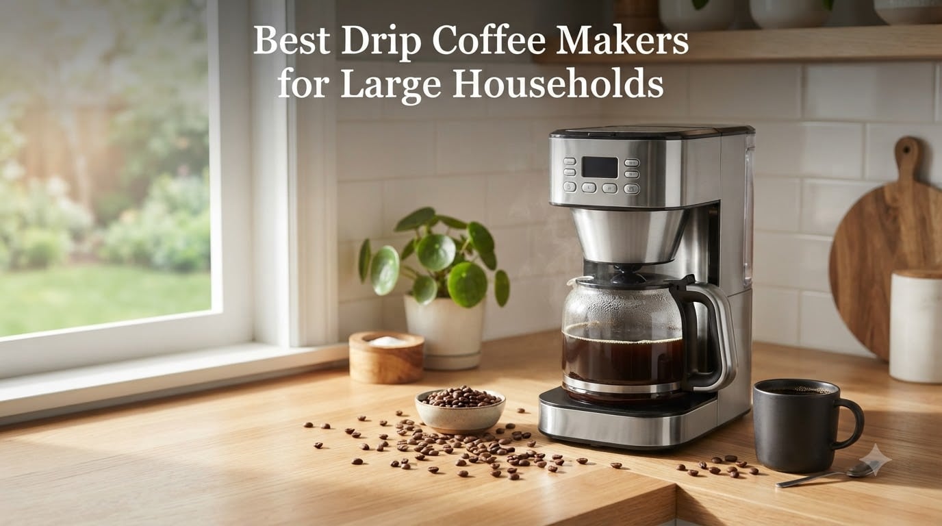Best Drip Coffee Makers for Large Households