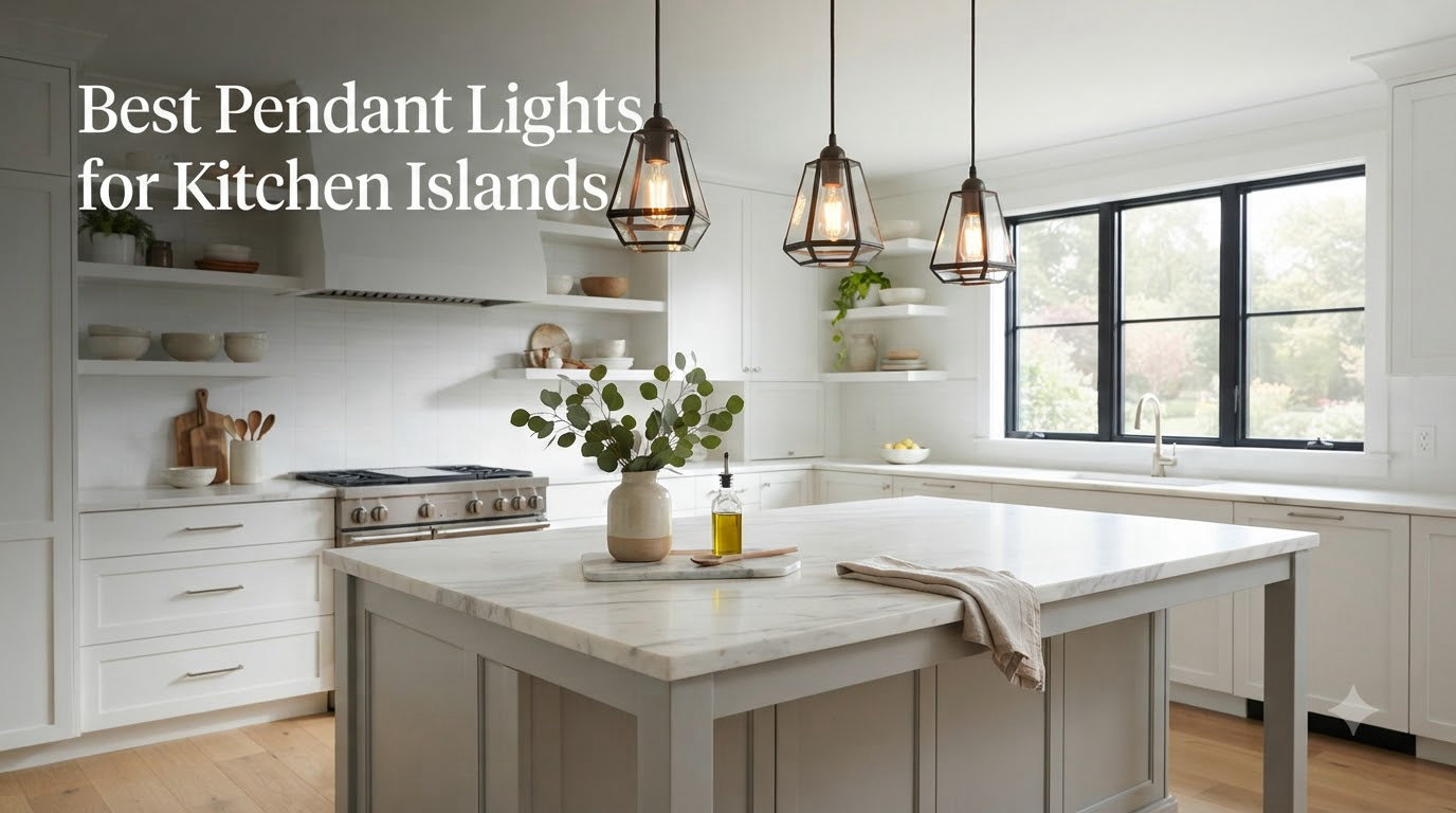 Best Pendant Lights for Kitchen Islands