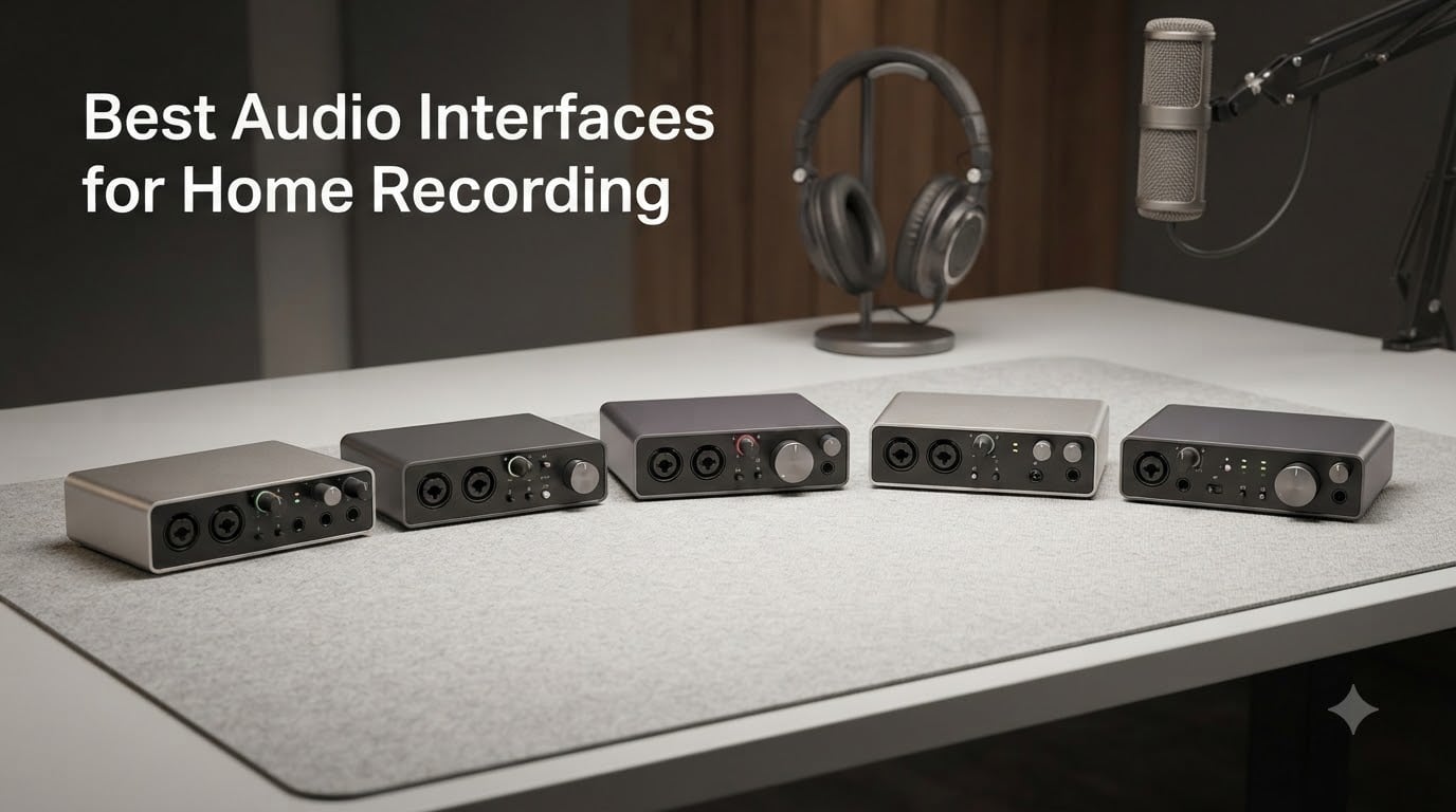 Best Audio Interfaces for Home Recording