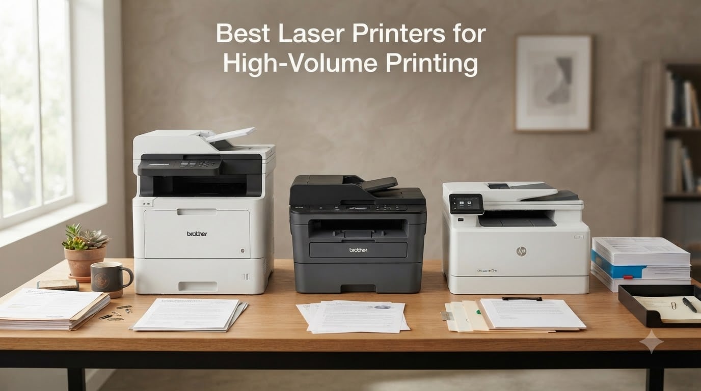 Best Laser Printers for High-Volume Printing