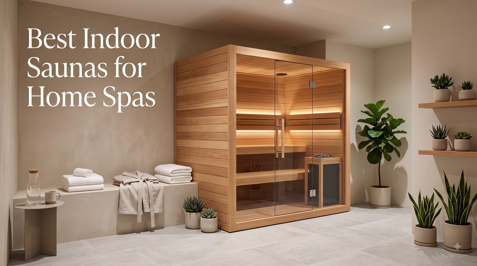 Best Indoor Saunas for Home Spas