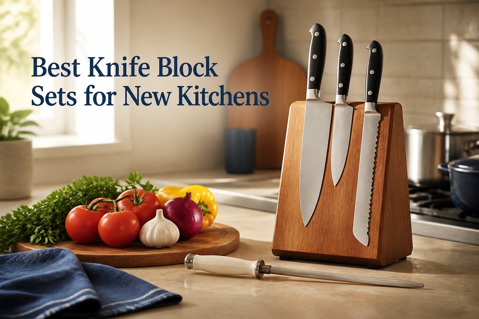Best Knife Block Sets for New Kitchens