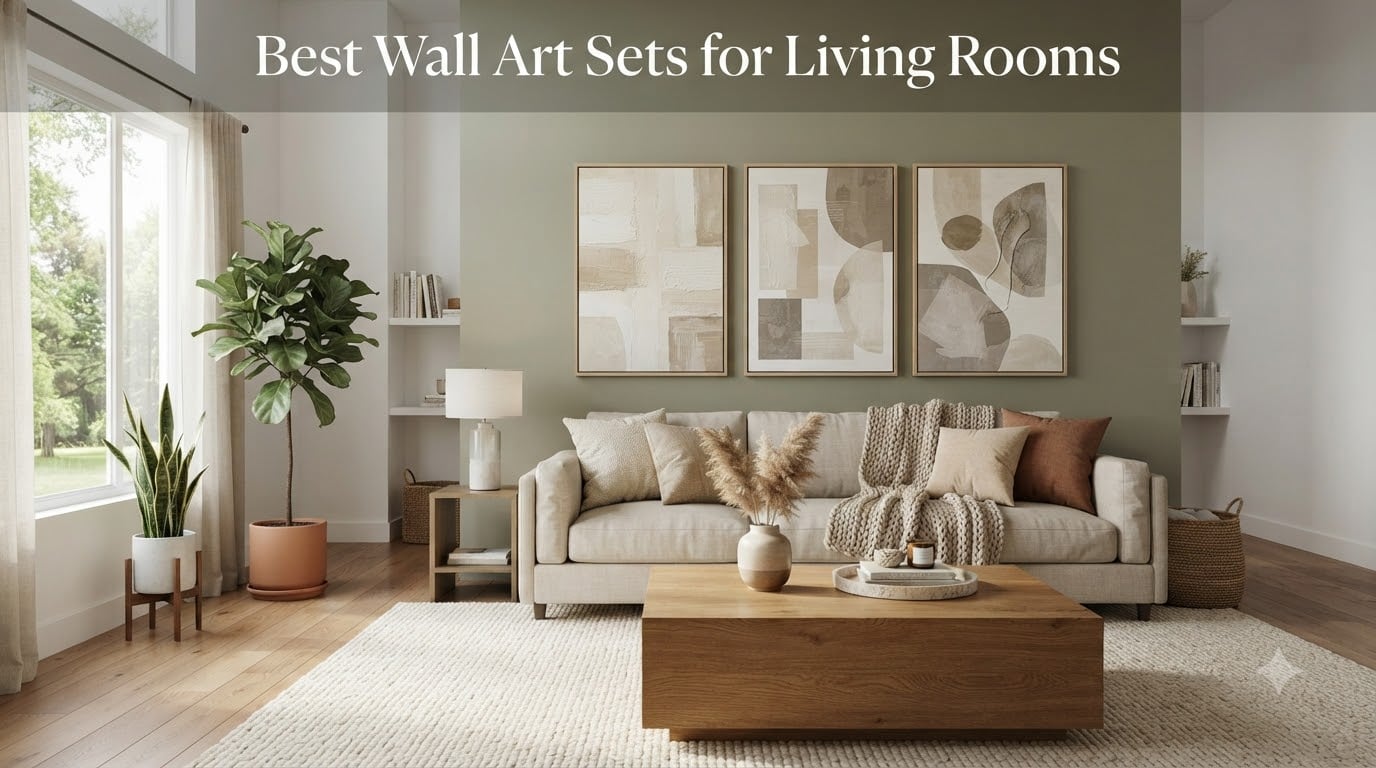 Best Wall Art Sets for Living Rooms