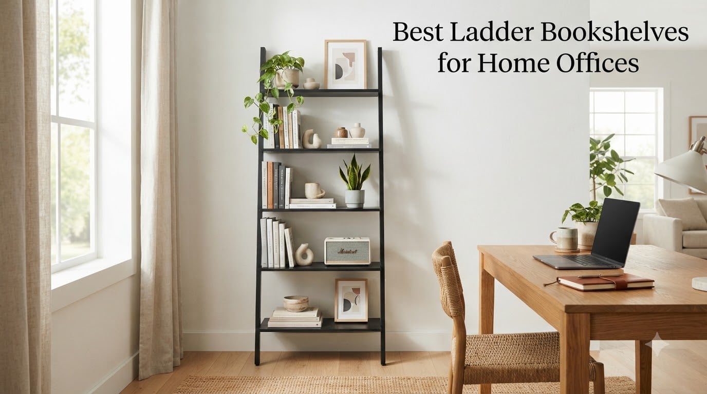 Best Ladder Bookshelves for Home Offices