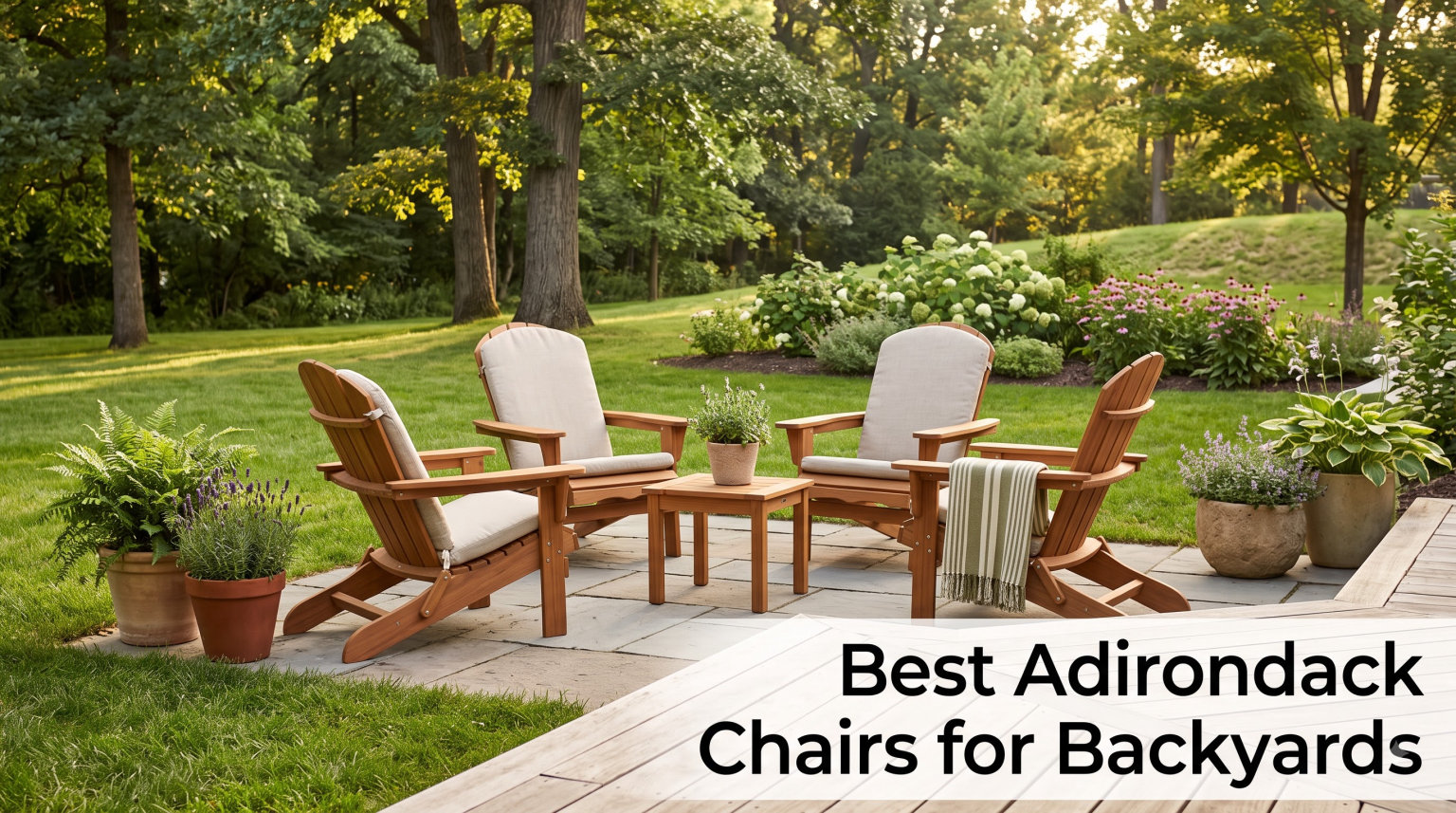 Best Adirondack Chairs for Backyards