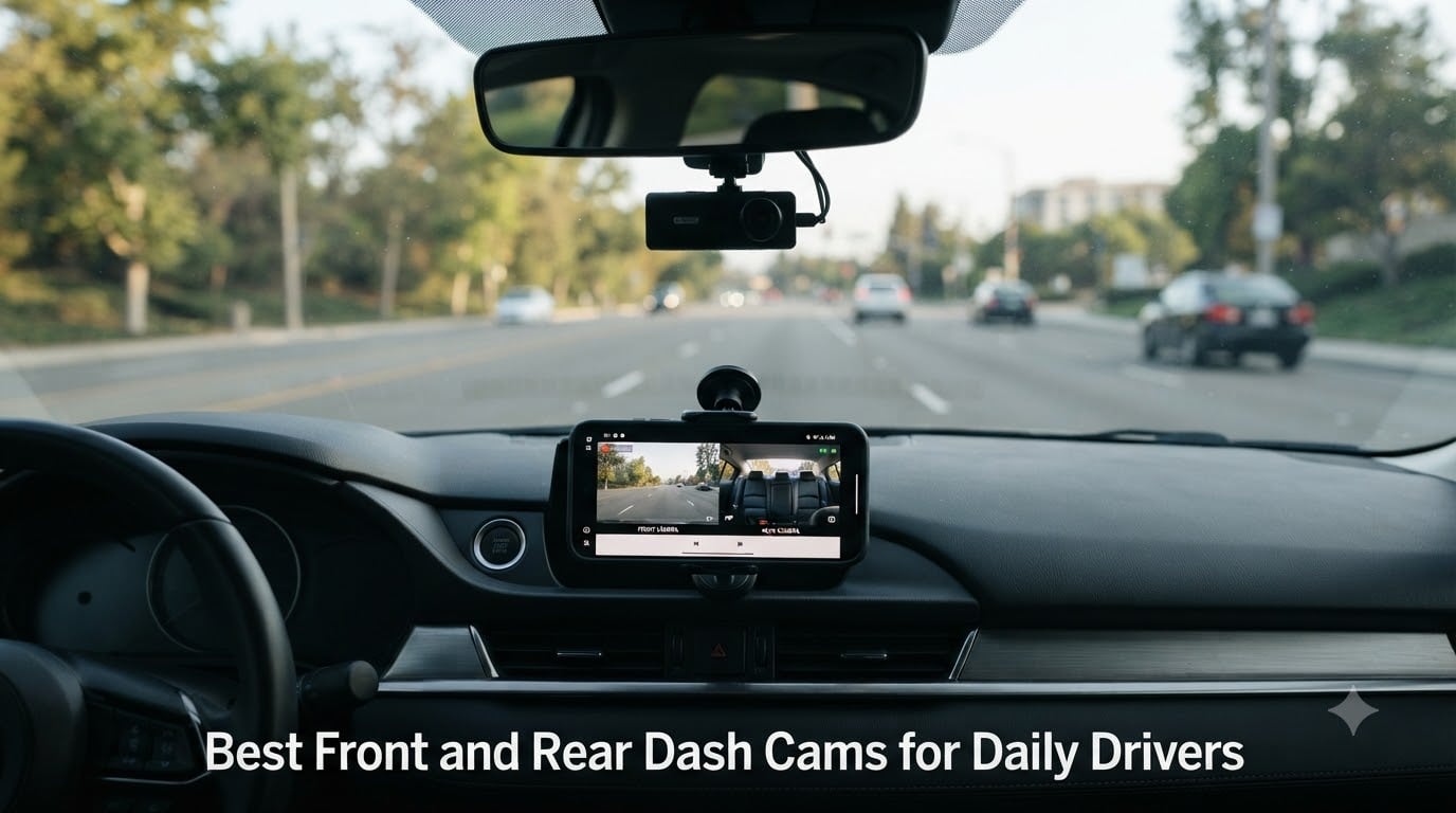 Best Front and Rear Dash Cams for Daily Drivers