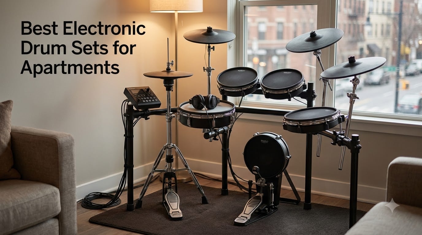 Best Electronic Drum Sets for Apartments
