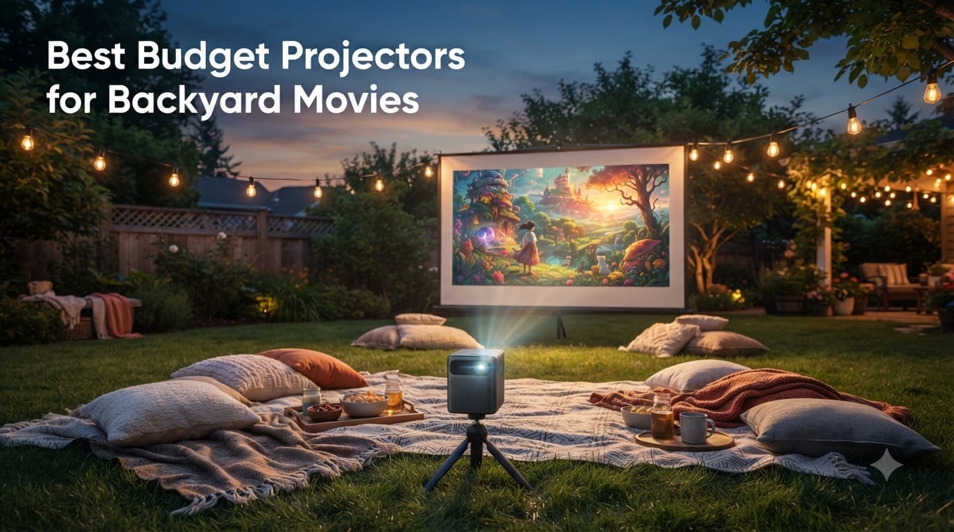 Best Budget Projectors for Backyard Movies