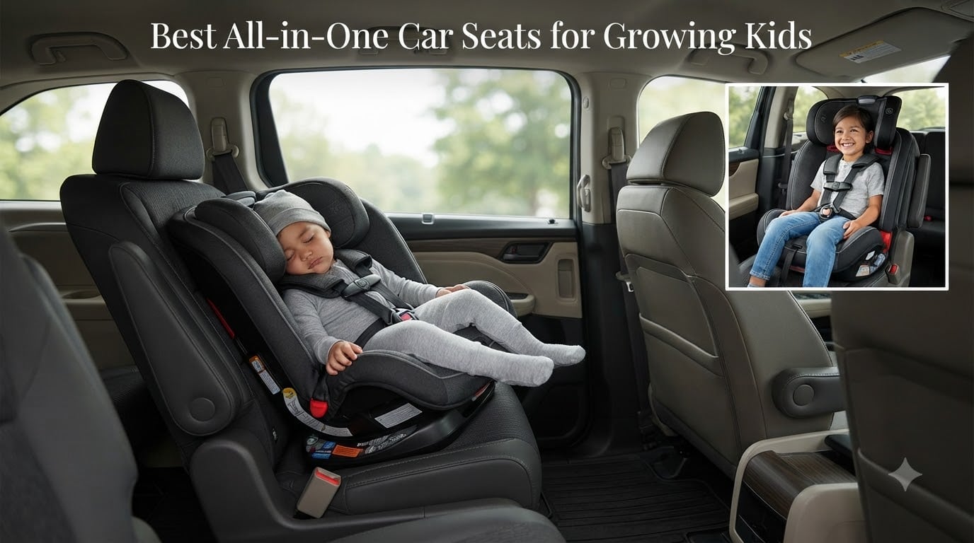 Best All-in-One Car Seats for Growing Kids