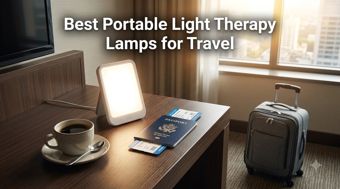 Best Portable Light Therapy Lamps for Travel