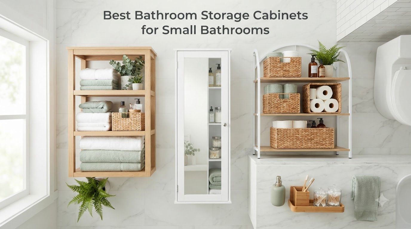 Best Bathroom Storage Cabinets for Small Bathrooms