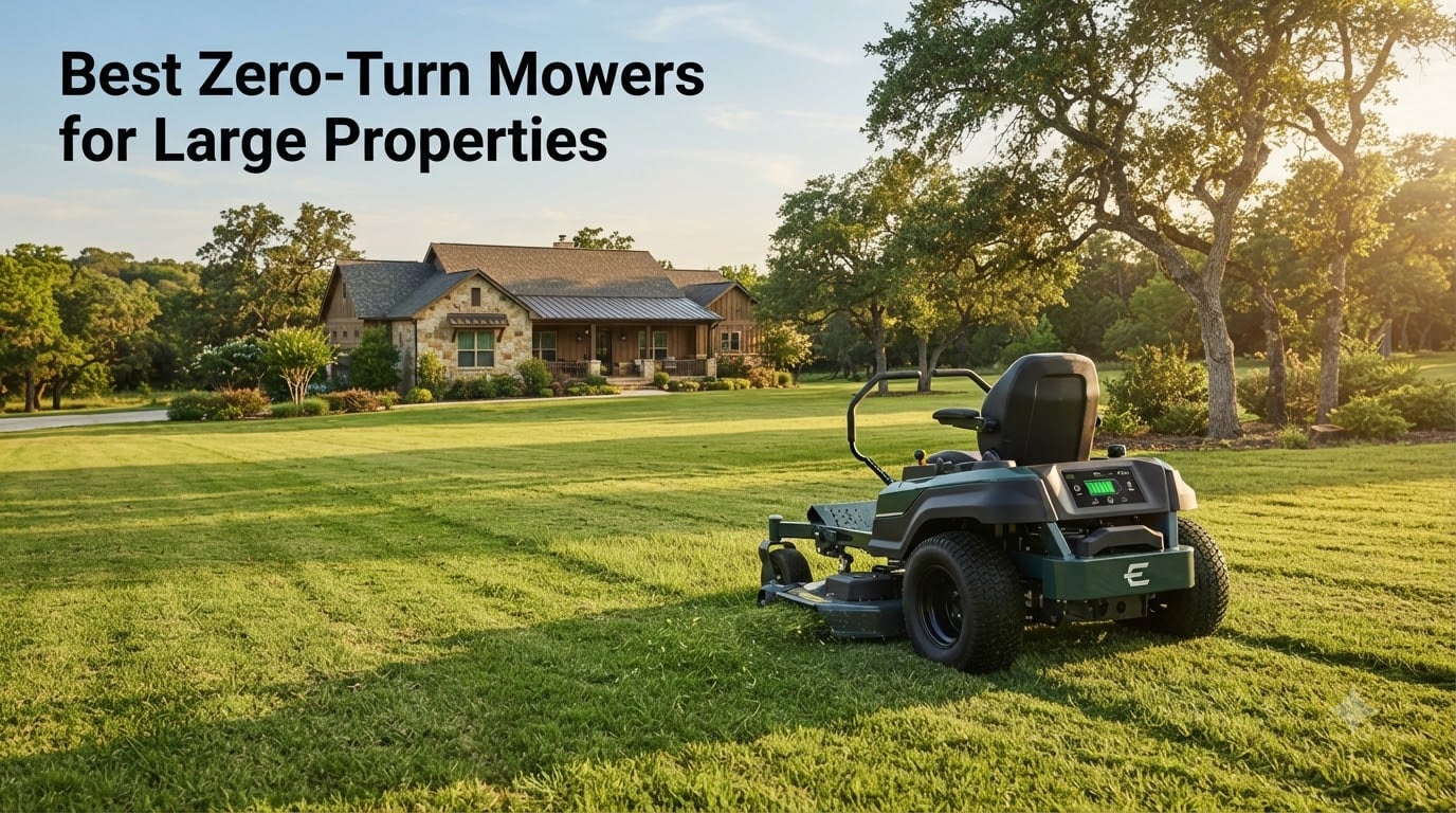 Best Zero-Turn Mowers for Large Properties
