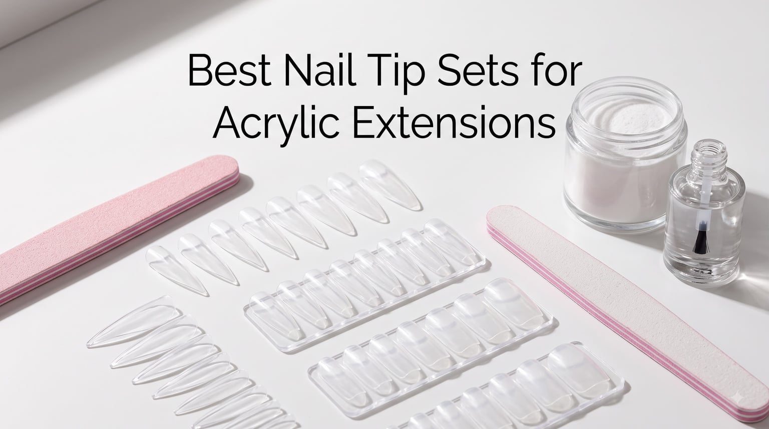 Best Nail Tip Sets for Acrylic Extensions