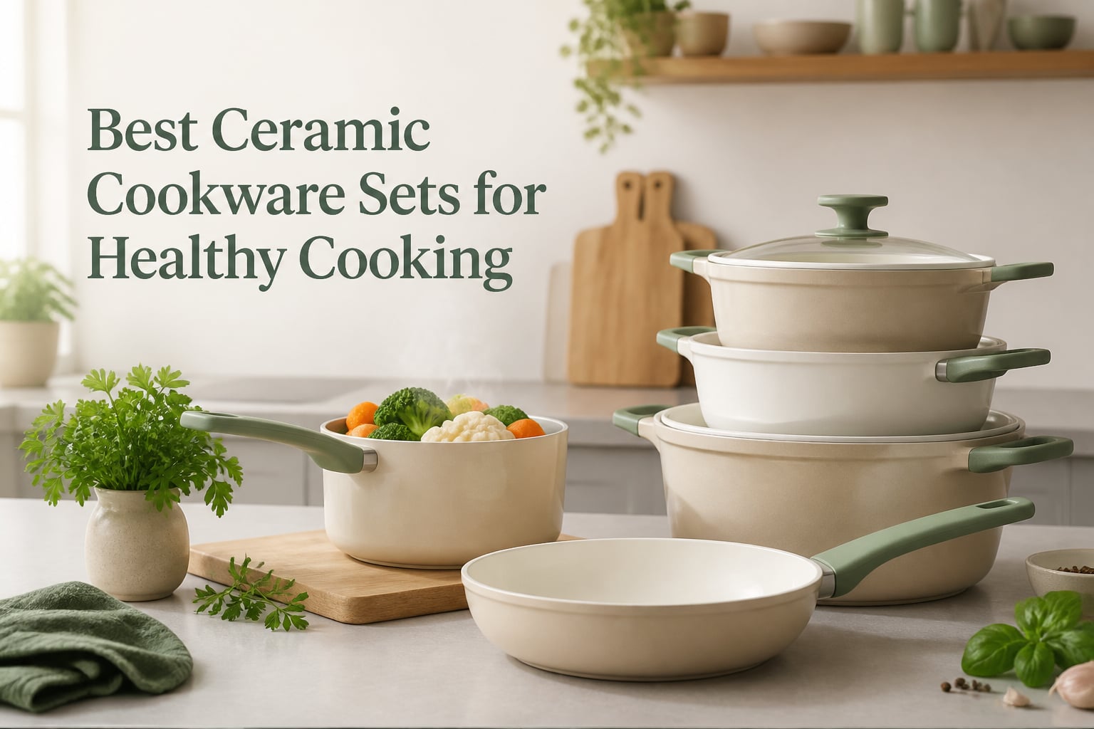 Best Ceramic Cookware Sets for Healthy Cooking