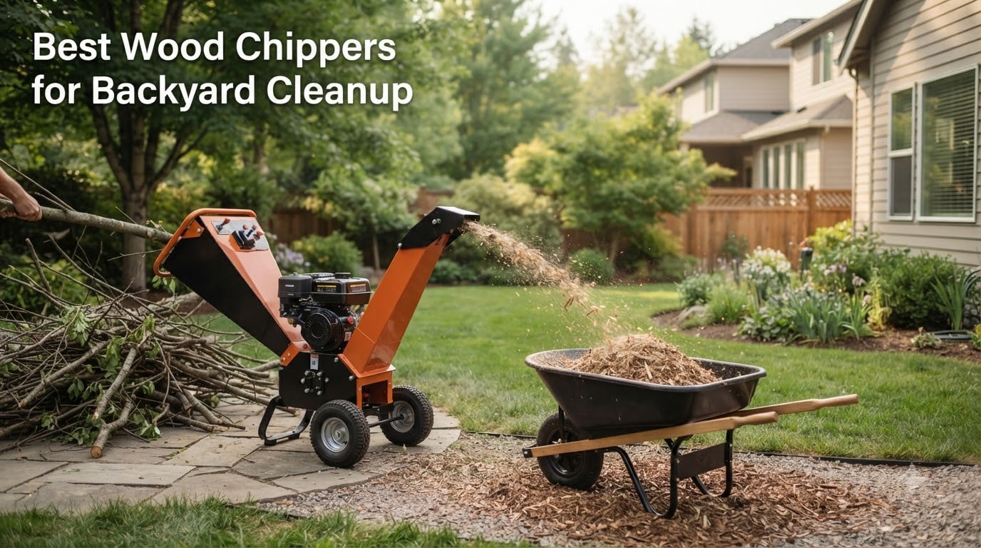 Best Wood Chippers for Backyard Cleanup
